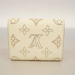 Louis Vuitton Tri-fold Wallet Mahina Portefeuille Iris XS M80693 White Pink Ladies