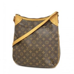 Louis Vuitton Shoulder Bag Monogram Odeon MM M56389 Brown Women's