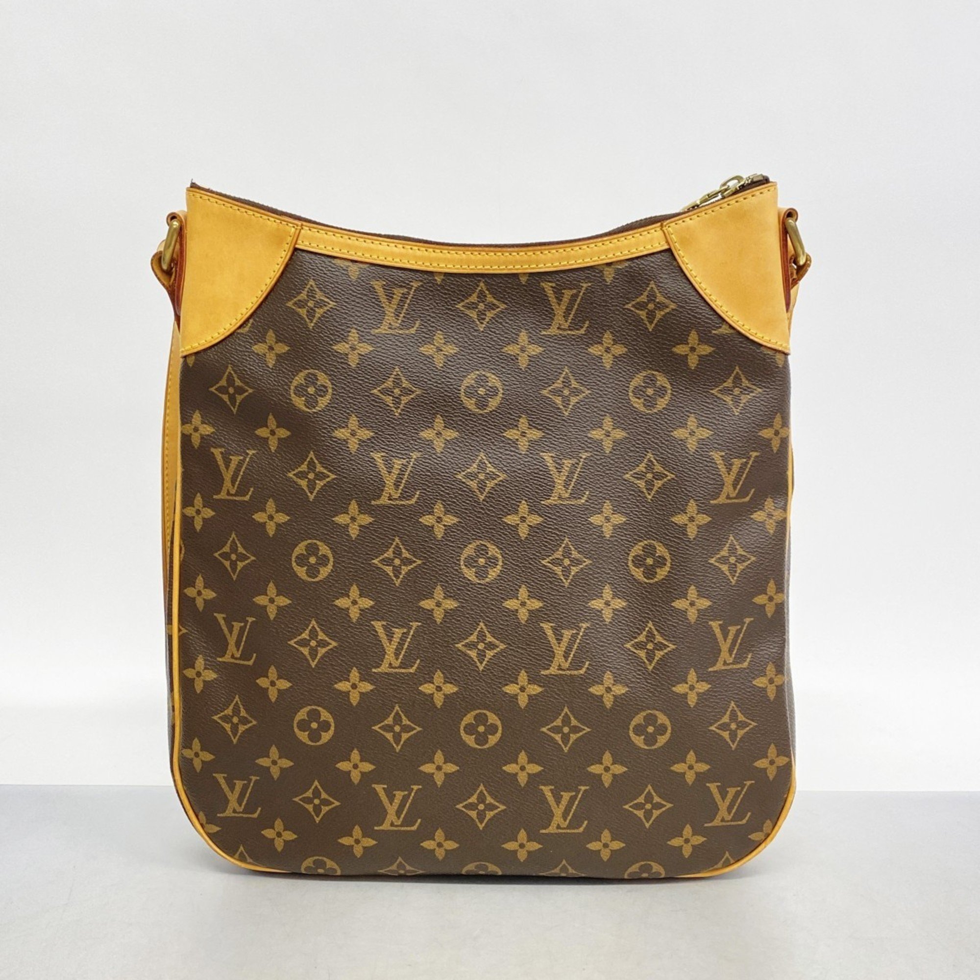 Louis Vuitton Shoulder Bag Monogram Odeon MM M56389 Brown Women's