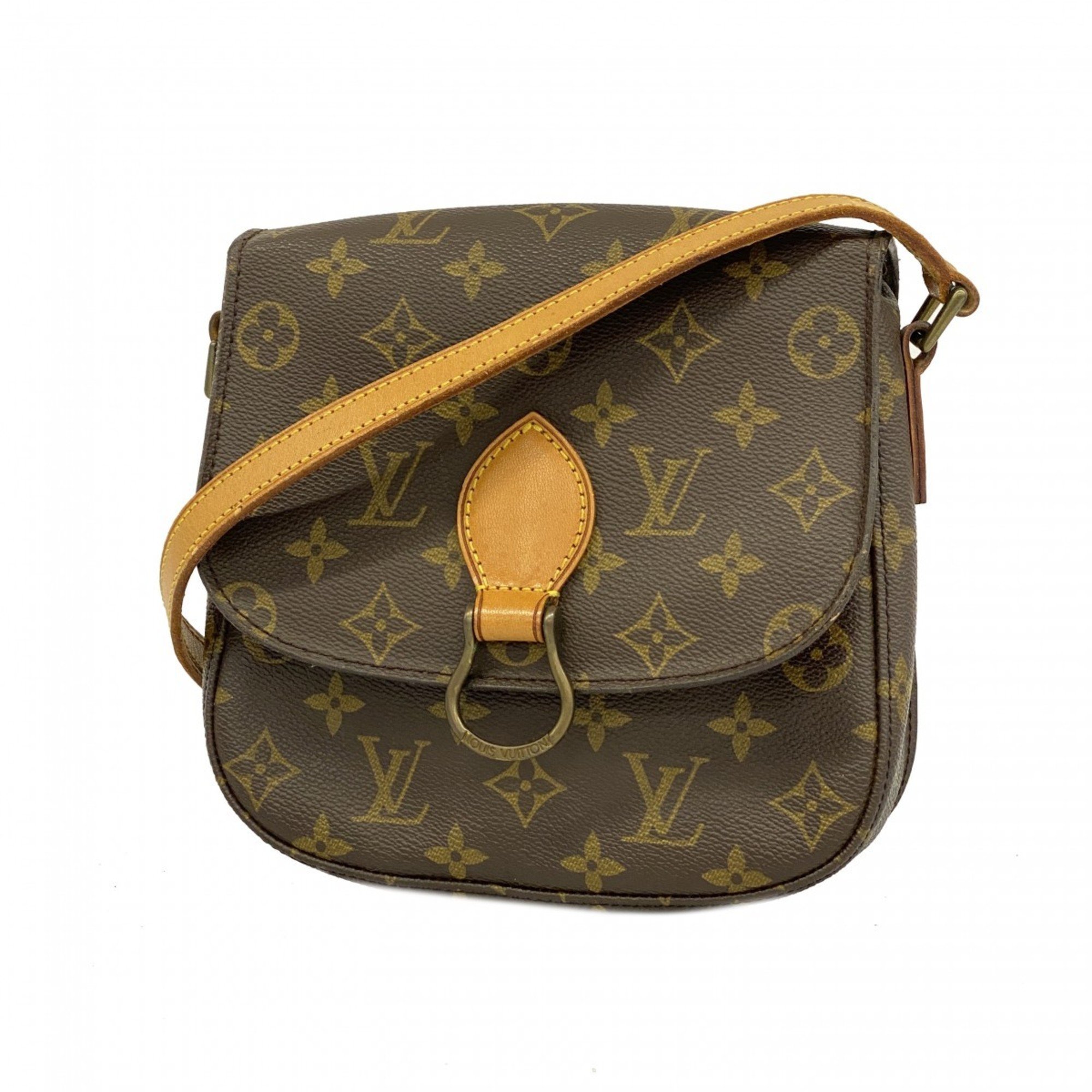 Louis Vuitton Shoulder Bag Monogram Saint-Clair PM M51244 Brown Women's