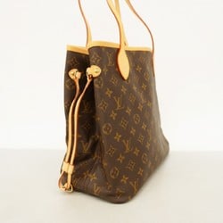 Louis Vuitton Tote Bag Monogram Neverfull MM M40156 Brown Women's