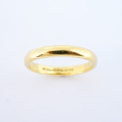 Tiffany ring wedding band K18YG yellow gold size 17 men's