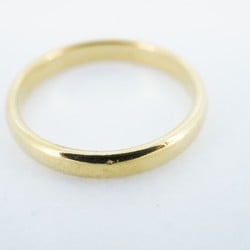 Tiffany ring wedding band K18YG yellow gold size 17 men's