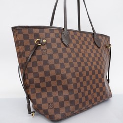 Louis Vuitton Tote Bag Damier Neverfull MM N41358 Ebene Women's