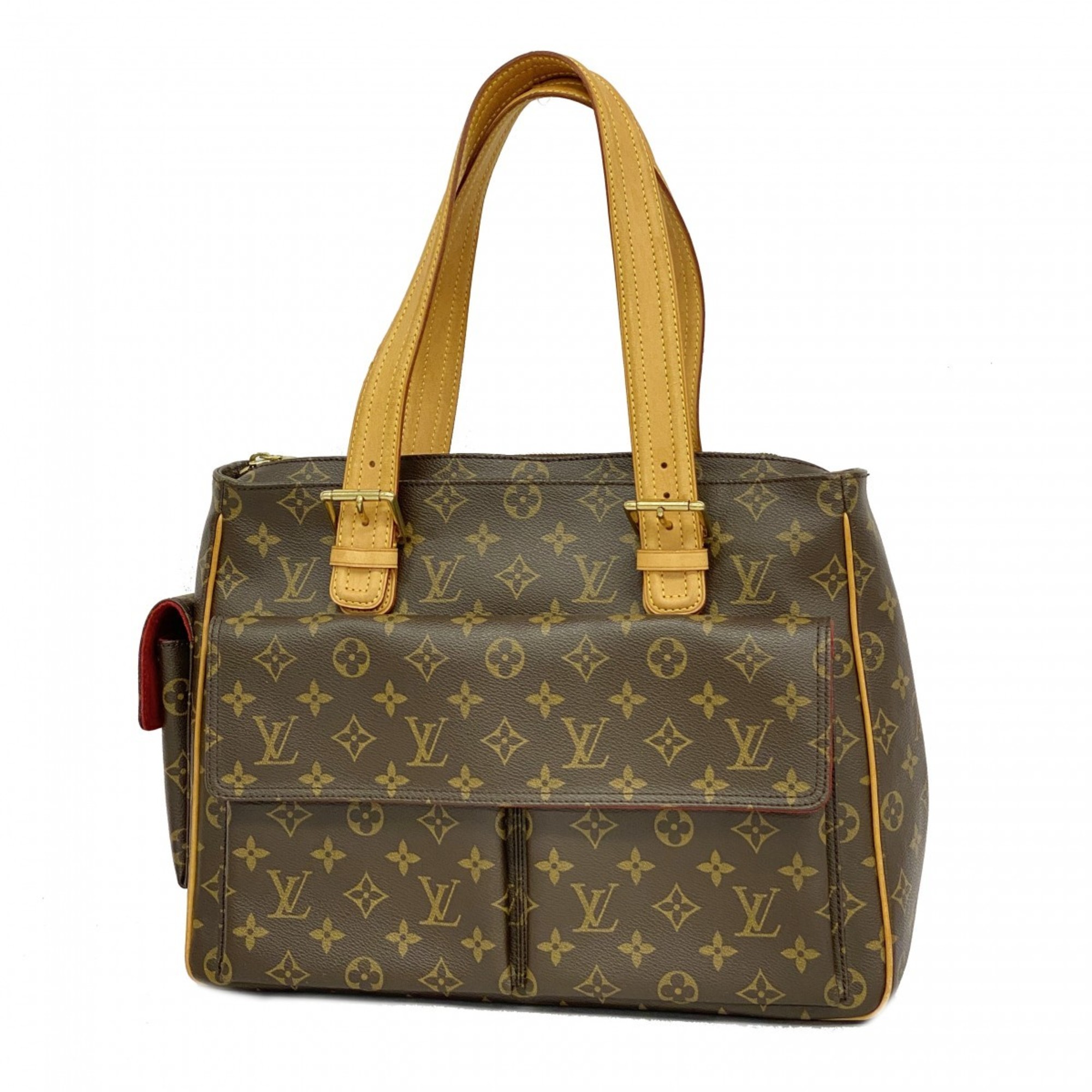 Louis Vuitton Tote Bag Monogram Multiplicite M51162 Brown Ladies