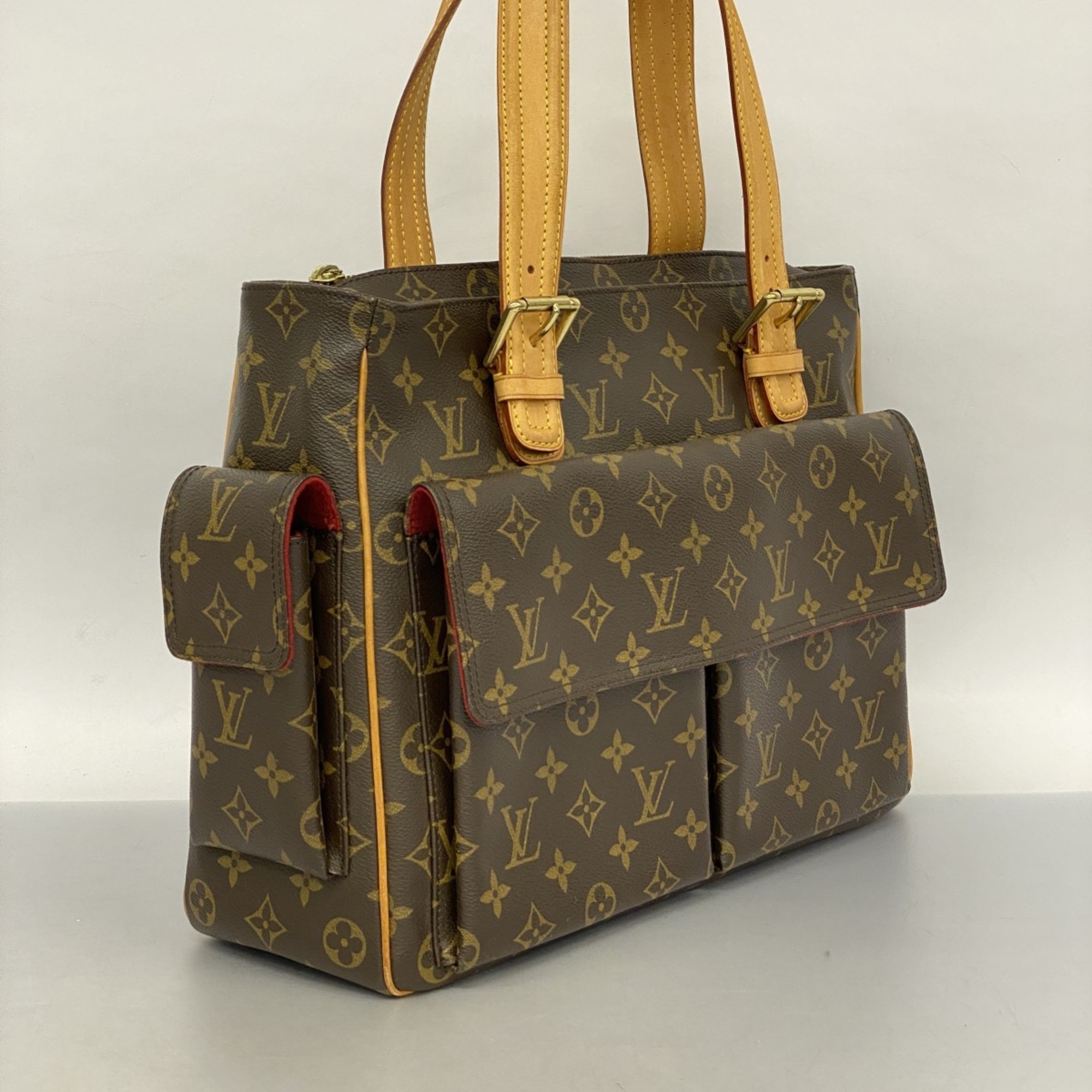 Louis Vuitton Tote Bag Monogram Multiplicite M51162 Brown Ladies