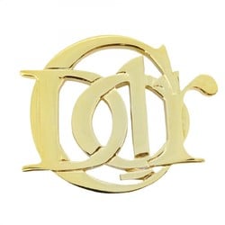 Christian Dior Brooch GP Plated Gold Ladies