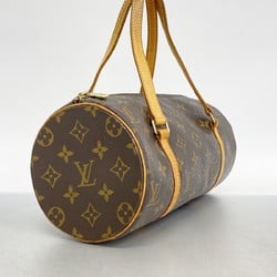 Louis Vuitton handbag Monogram Papillon 26 M51386 Brown ladies