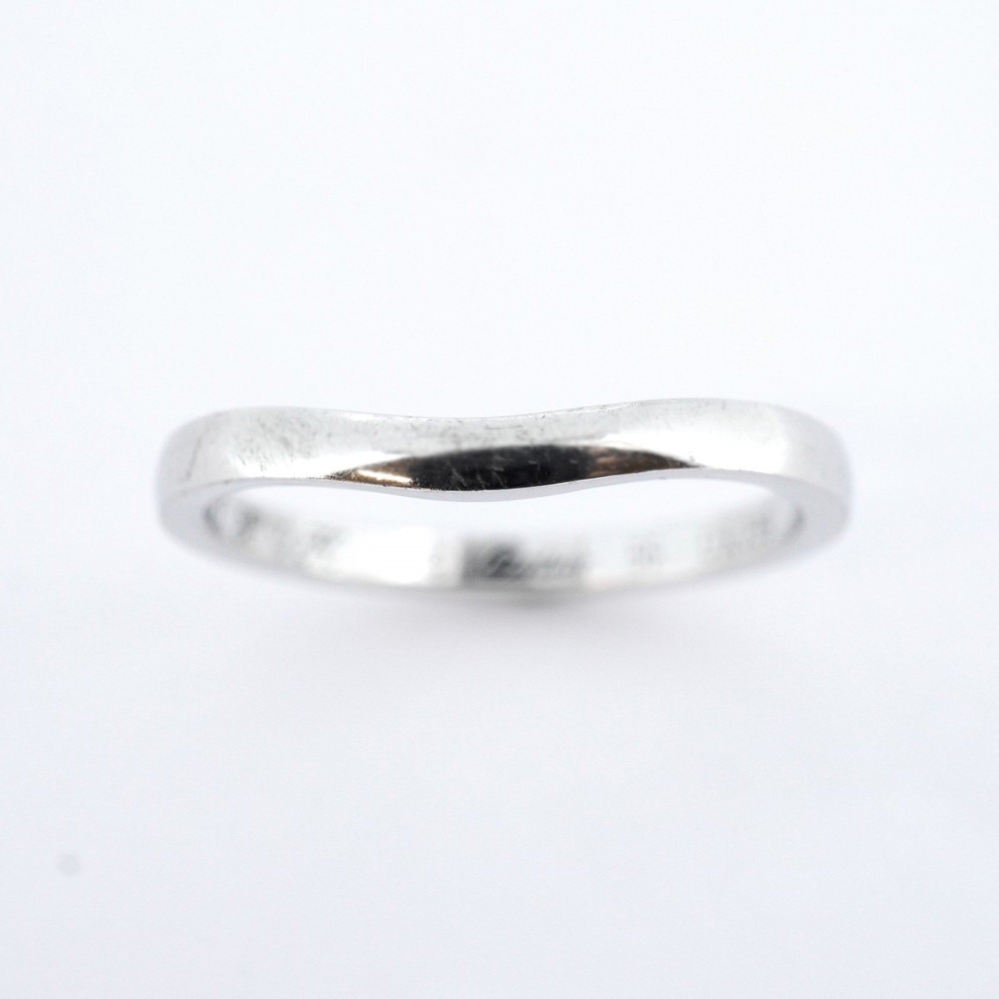 Cartier Ring Ballerina Pt950 Platinum #55 Men's