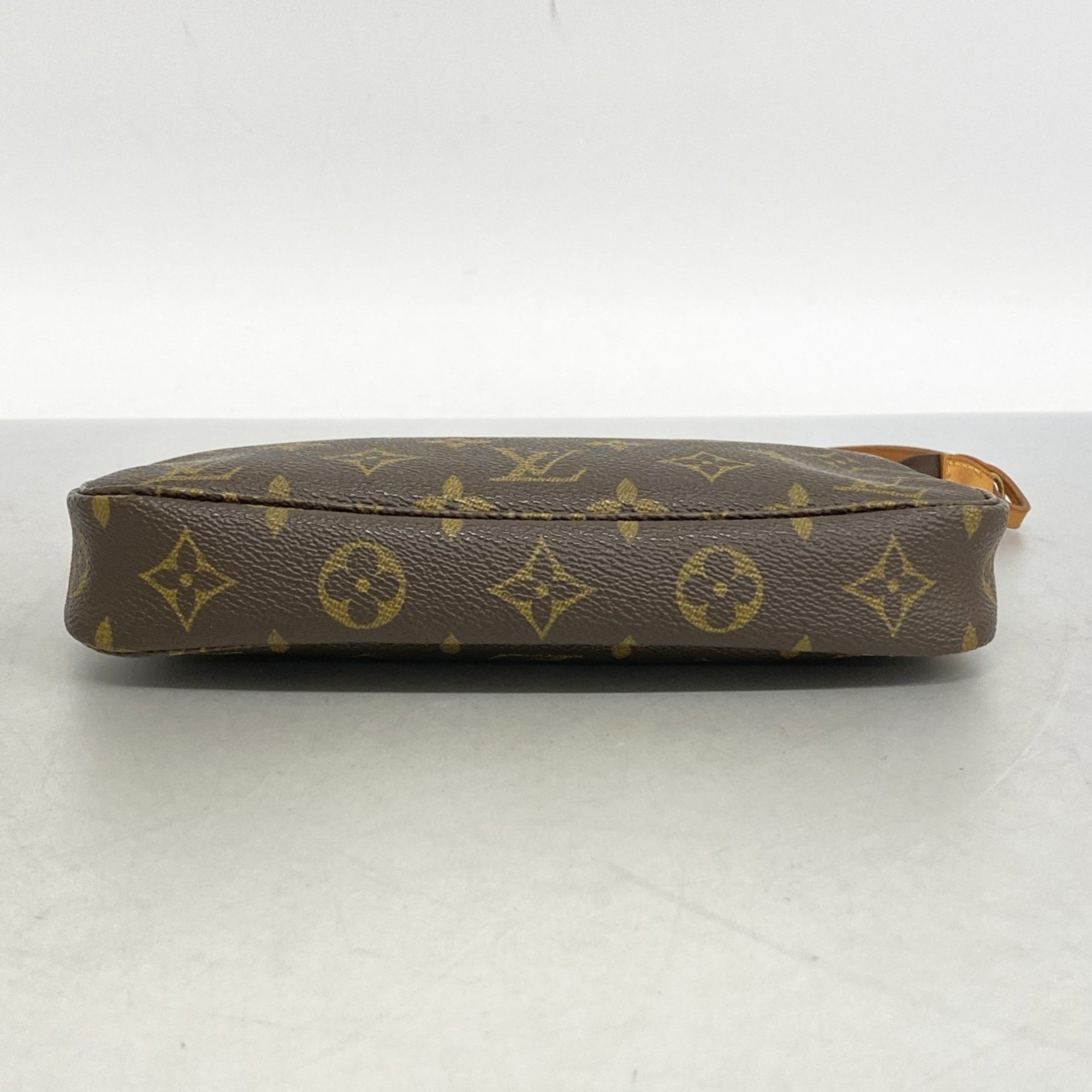 Louis Vuitton Pouch Monogram Pochette Accessoires M51980 Brown Women's