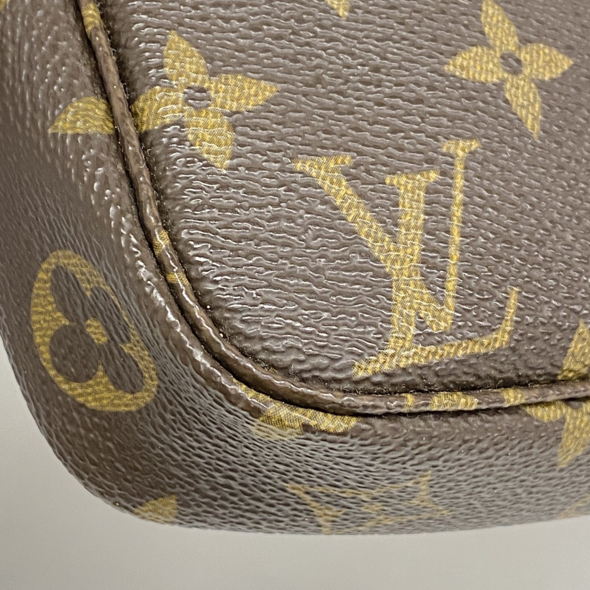 Louis Vuitton Pouch Monogram Pochette Accessoires M51980 Brown Women's