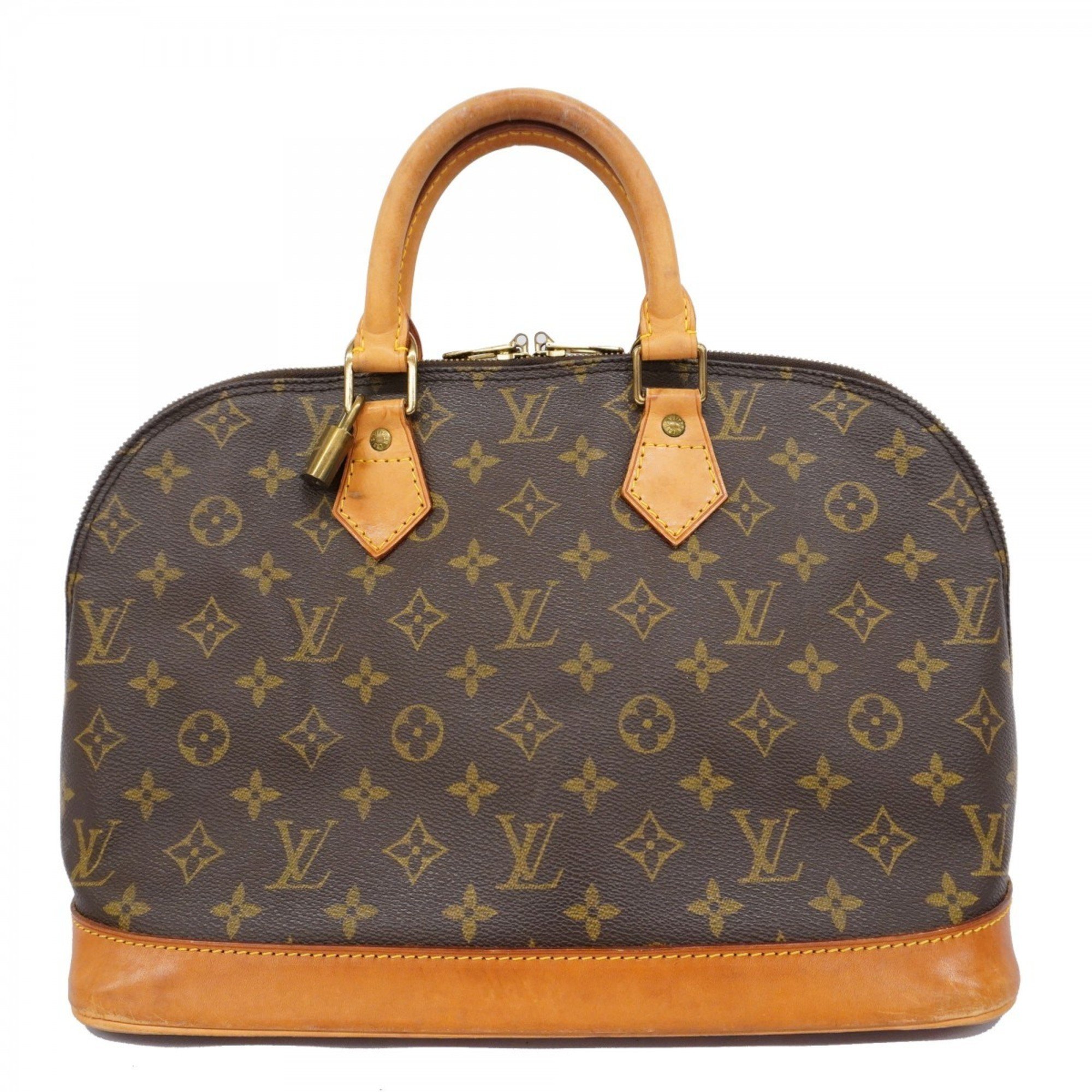 Louis Vuitton handbag Monogram Alma M51130 brown ladies