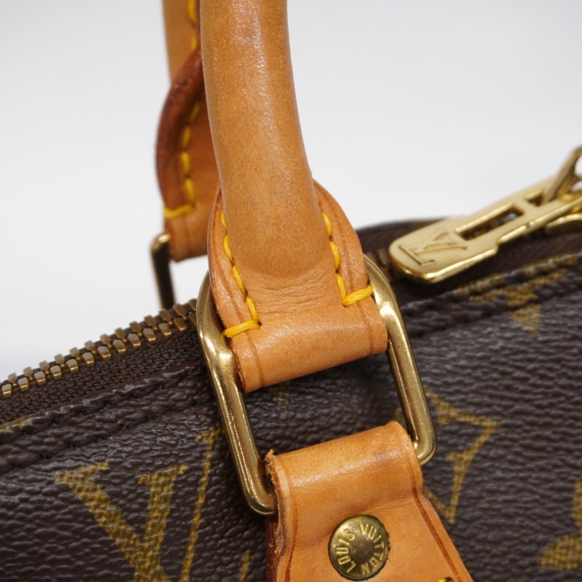 Louis Vuitton handbag Monogram Alma M51130 brown ladies