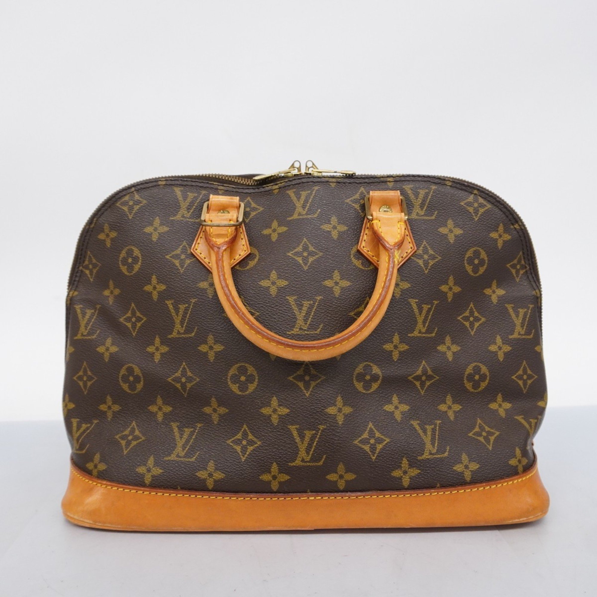 Louis Vuitton handbag Monogram Alma M51130 brown ladies