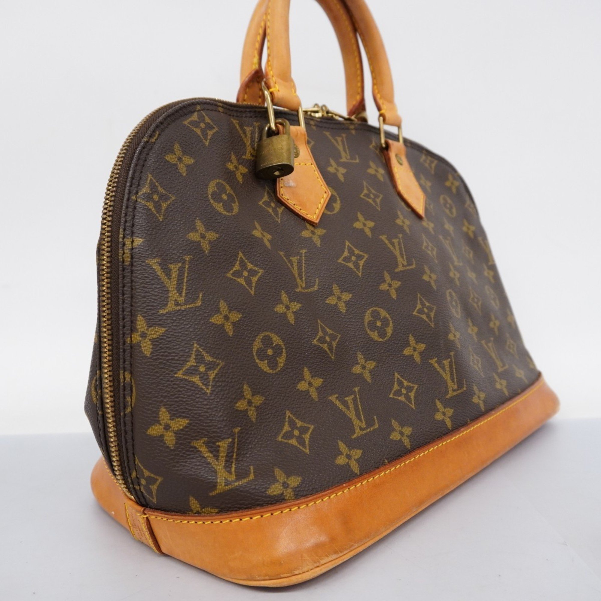 Louis Vuitton handbag Monogram Alma M51130 brown ladies