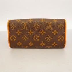 Louis Vuitton Shoulder Bag Monogram Pochette Twin PM M51854 Brown Women's