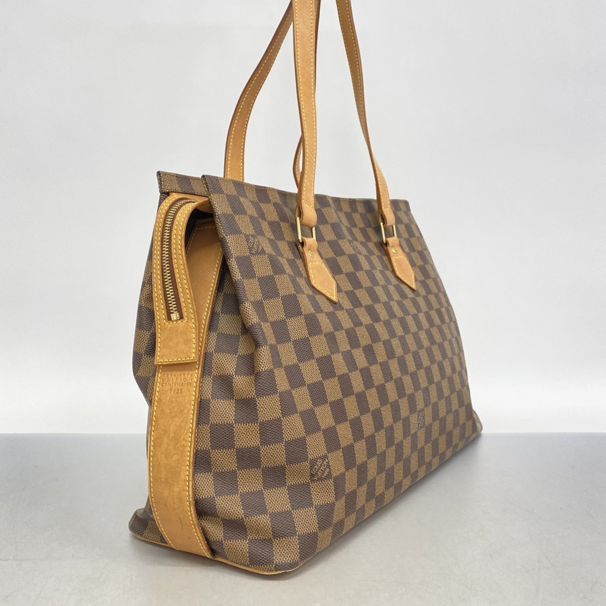 Louis Vuitton Shoulder Bag Damier Colombine N99037 Ebene Ladies