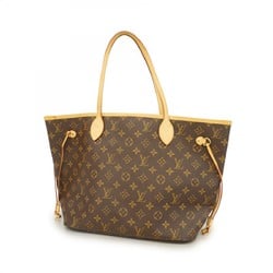 Louis Vuitton Tote Bag Monogram Neverfull MM M40997 Brown Mimosa Ladies