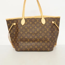 Louis Vuitton Tote Bag Monogram Neverfull MM M40997 Brown Mimosa Ladies