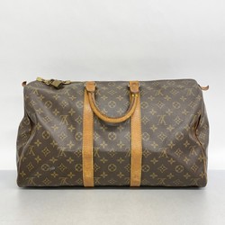 Louis Vuitton Boston Bag Monogram Keepall 45 M41428 Brown Men's Women's