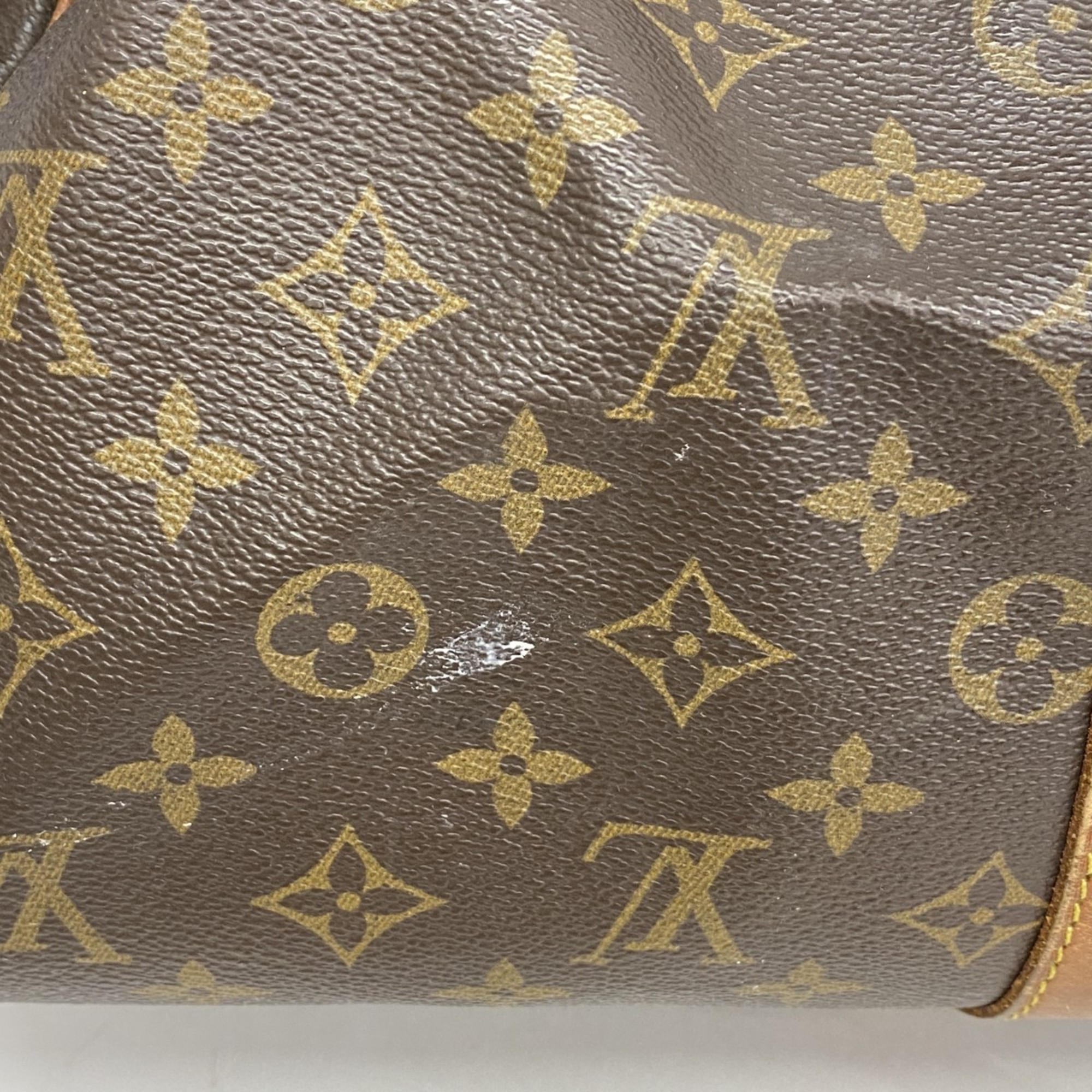 Louis Vuitton Boston Bag Monogram Keepall 45 M41428 Brown Men's Women's