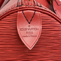 Louis Vuitton Boston Bag Epi Keepall 50 M42967 Castilian Red Men's Women's