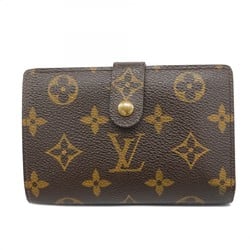 Louis Vuitton Wallet Monogram Porte Monnaie Biennois M61663 Brown Ladies