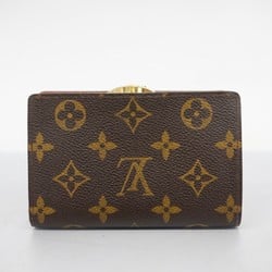 Louis Vuitton Wallet Monogram Porte Monnaie Biennois M61663 Brown Ladies