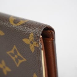 Louis Vuitton Wallet Monogram Porte Monnaie Biennois M61663 Brown Ladies