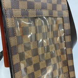 Louis Vuitton Shoulder Bag Damier Portobello N45271 Ebene Ladies