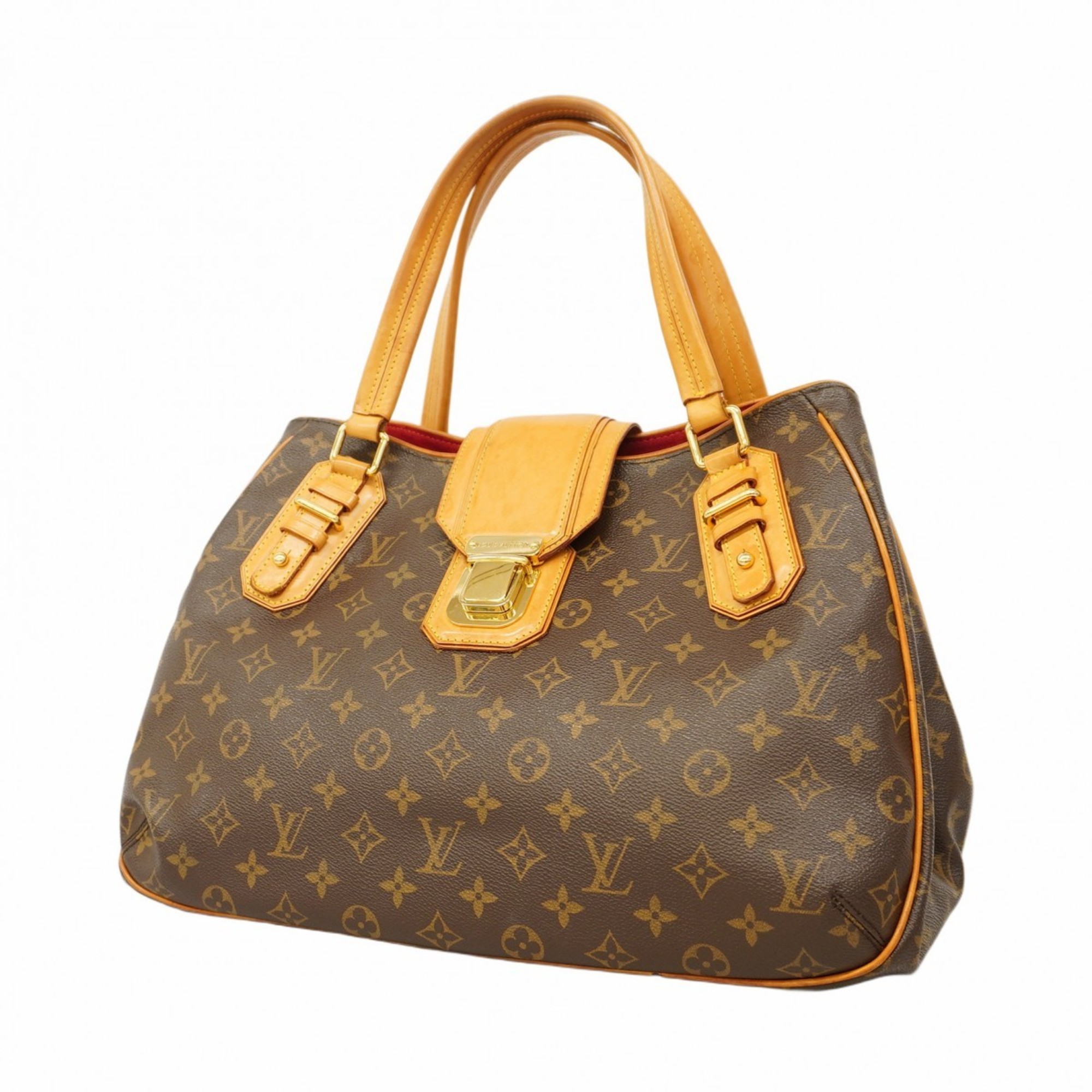 Louis Vuitton Tote Bag Monogram Grit M55210 Brown Women's