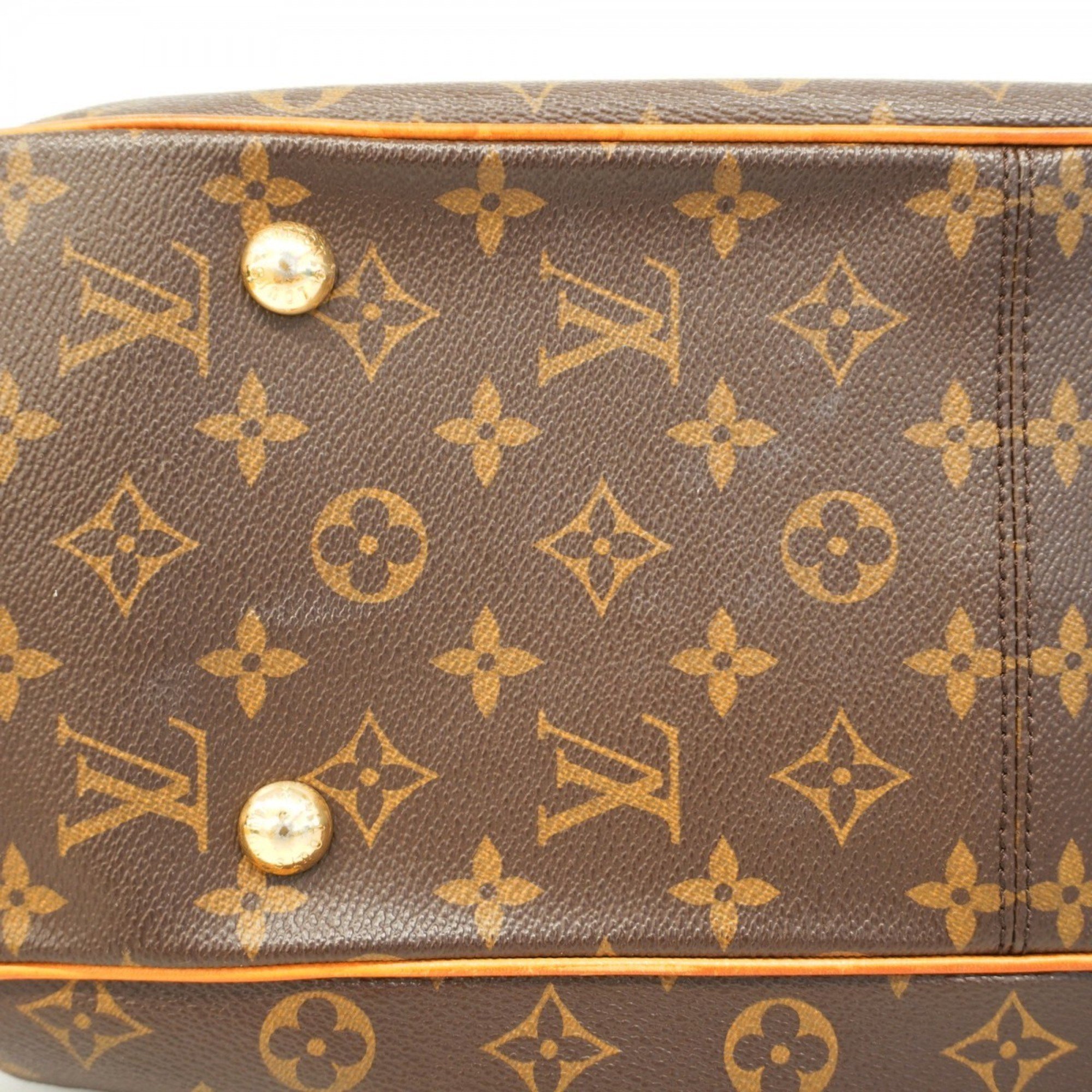 Louis Vuitton Tote Bag Monogram Grit M55210 Brown Women's