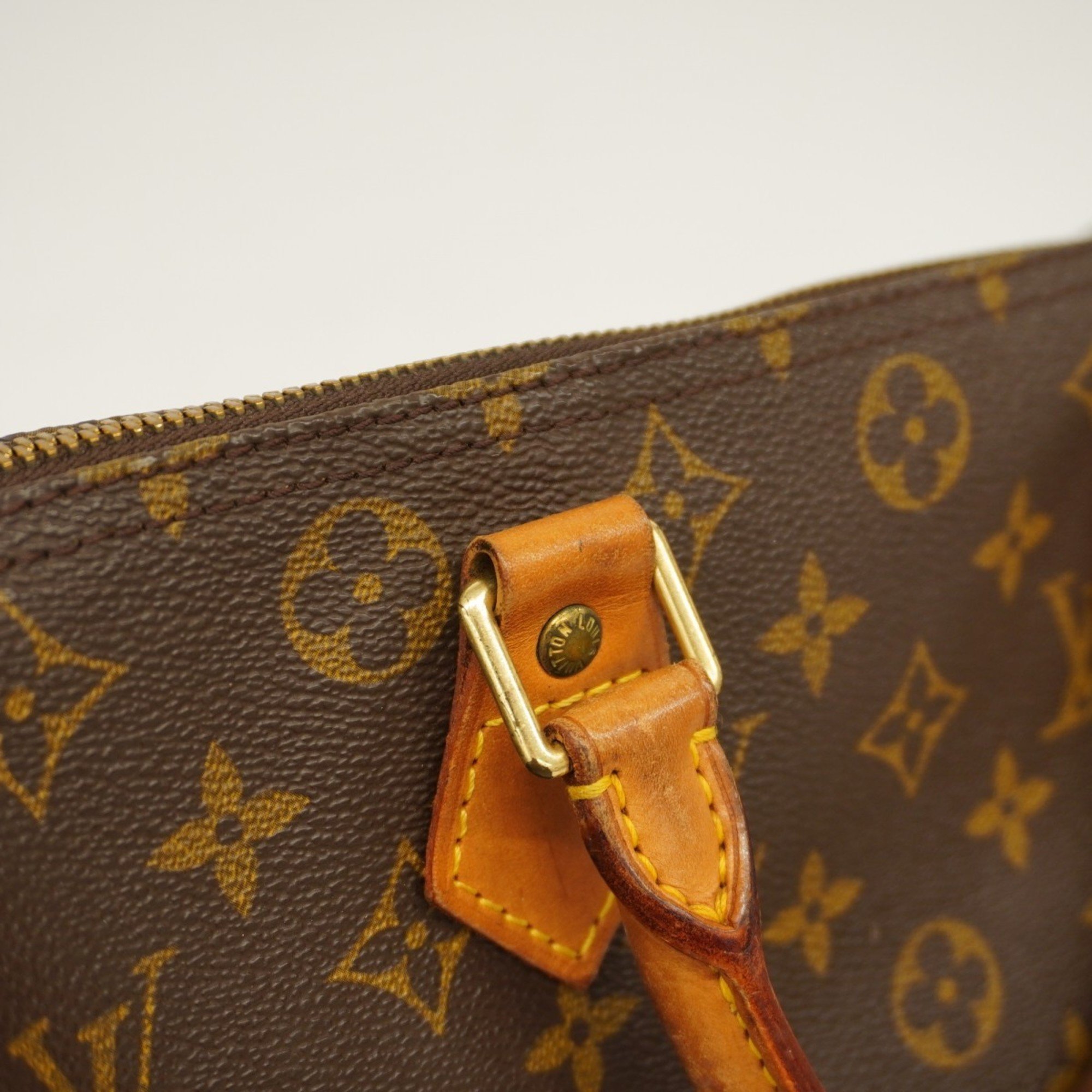 Louis Vuitton Handbag Monogram Speedy 30 M41108 Brown Ladies