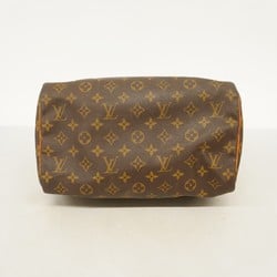 Louis Vuitton Handbag Monogram Speedy 30 M41108 Brown Ladies