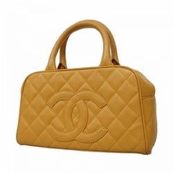 Chanel handbag Matelasse caviar skin beige ladies