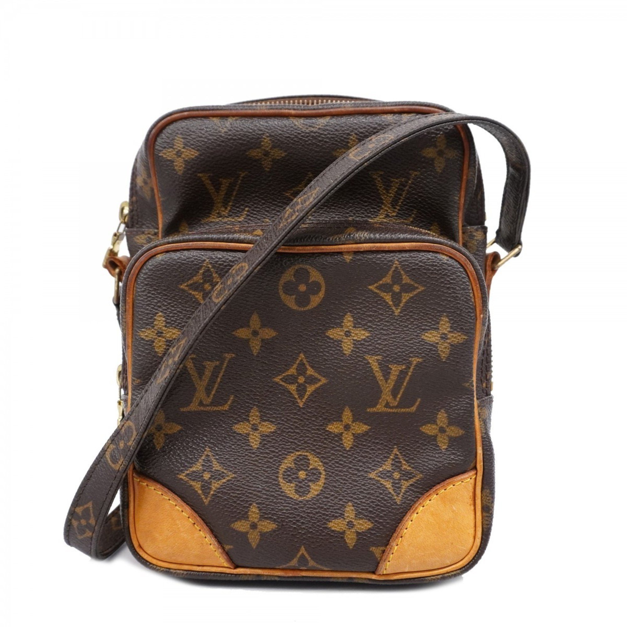 Louis Vuitton Shoulder Bag Monogram Amazon M45236 Brown Ladies