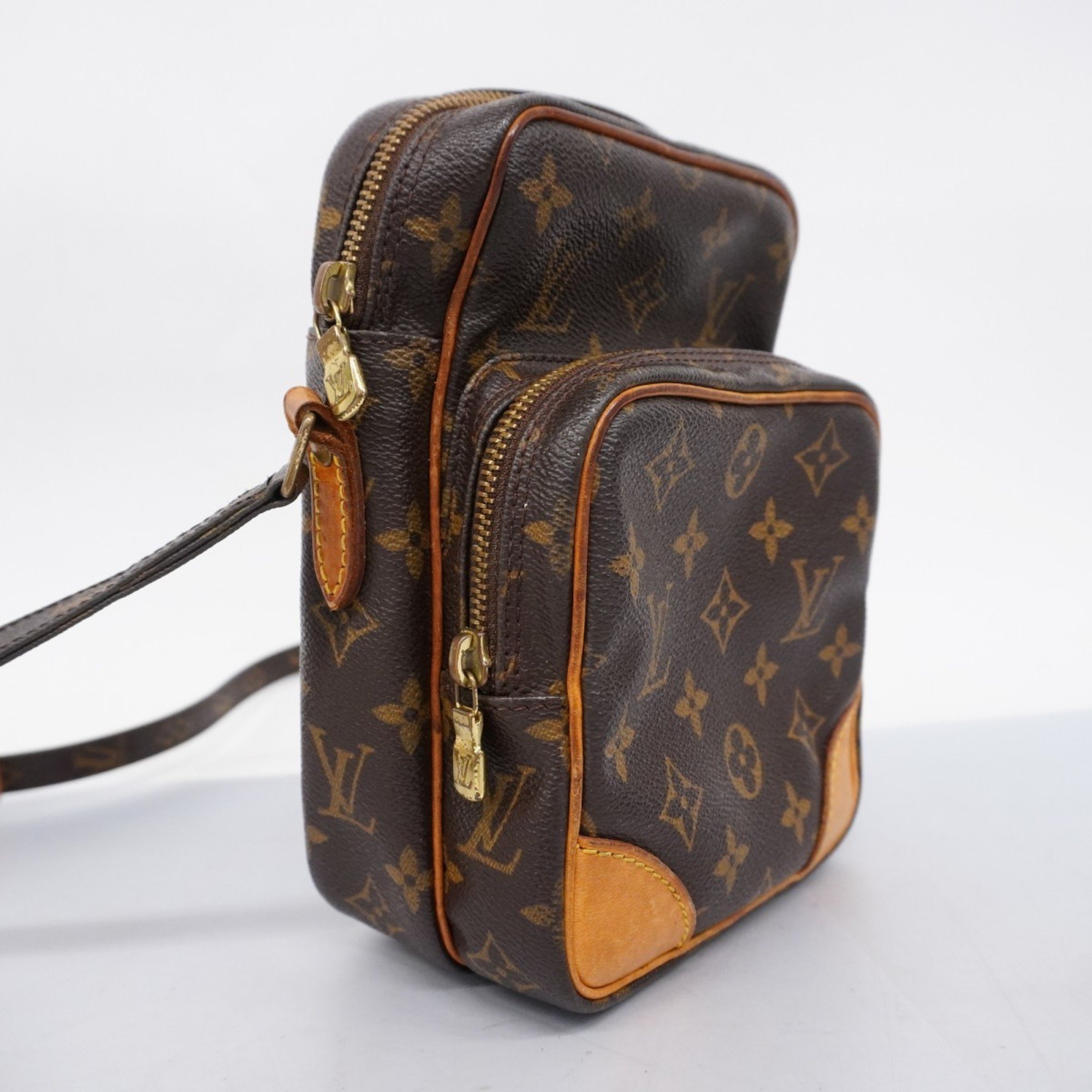 Louis Vuitton Shoulder Bag Monogram Amazon M45236 Brown Ladies