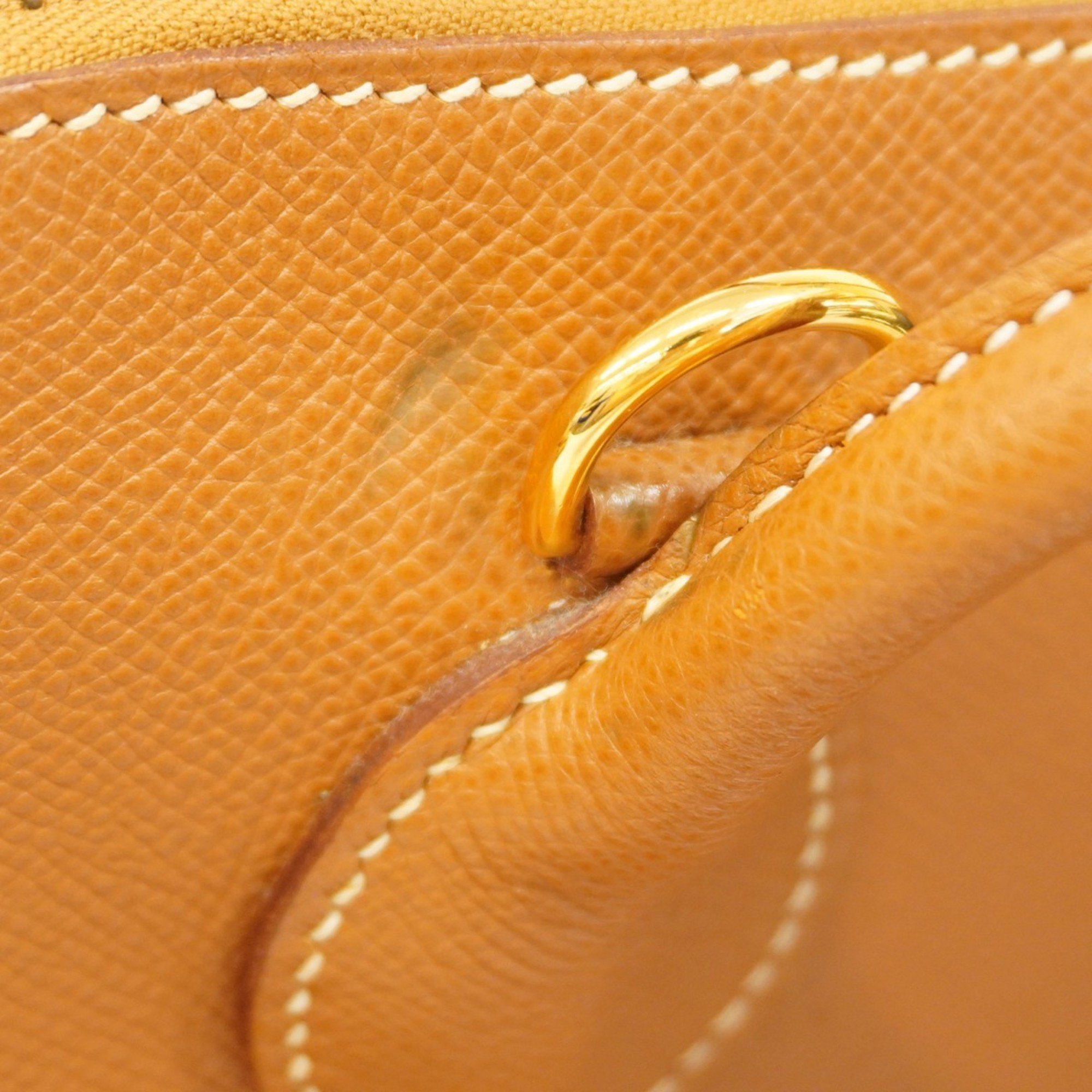 Hermes handbag Bolide 35 Cushvel gold E stamp ladies