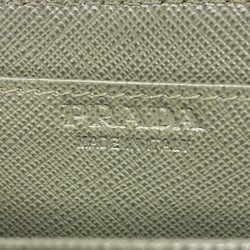 Prada Wallets and Coin Cases in Saffiano Leather Khaki for Men Women