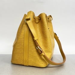 Louis Vuitton Shoulder Bag Epi Petit Noe M44109 Jaune Ladies