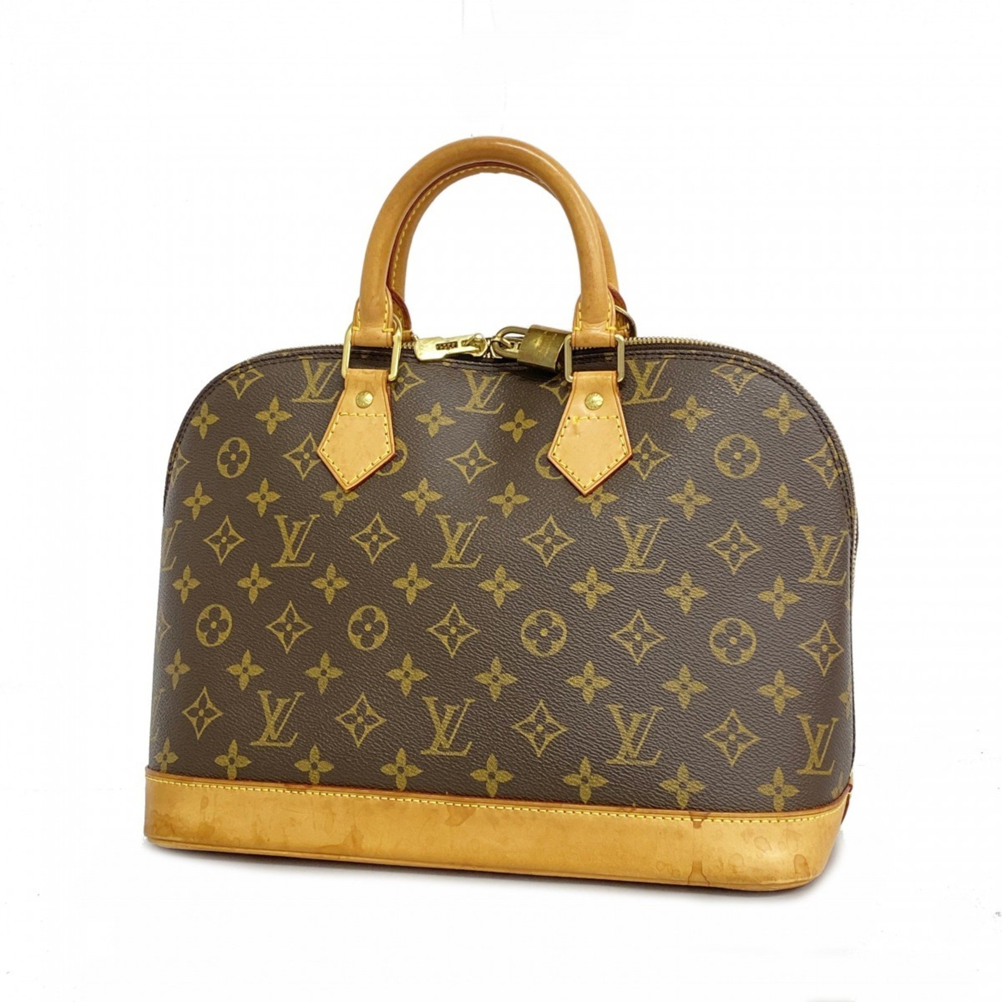 Louis Vuitton handbag Monogram Alma M51130 brown ladies