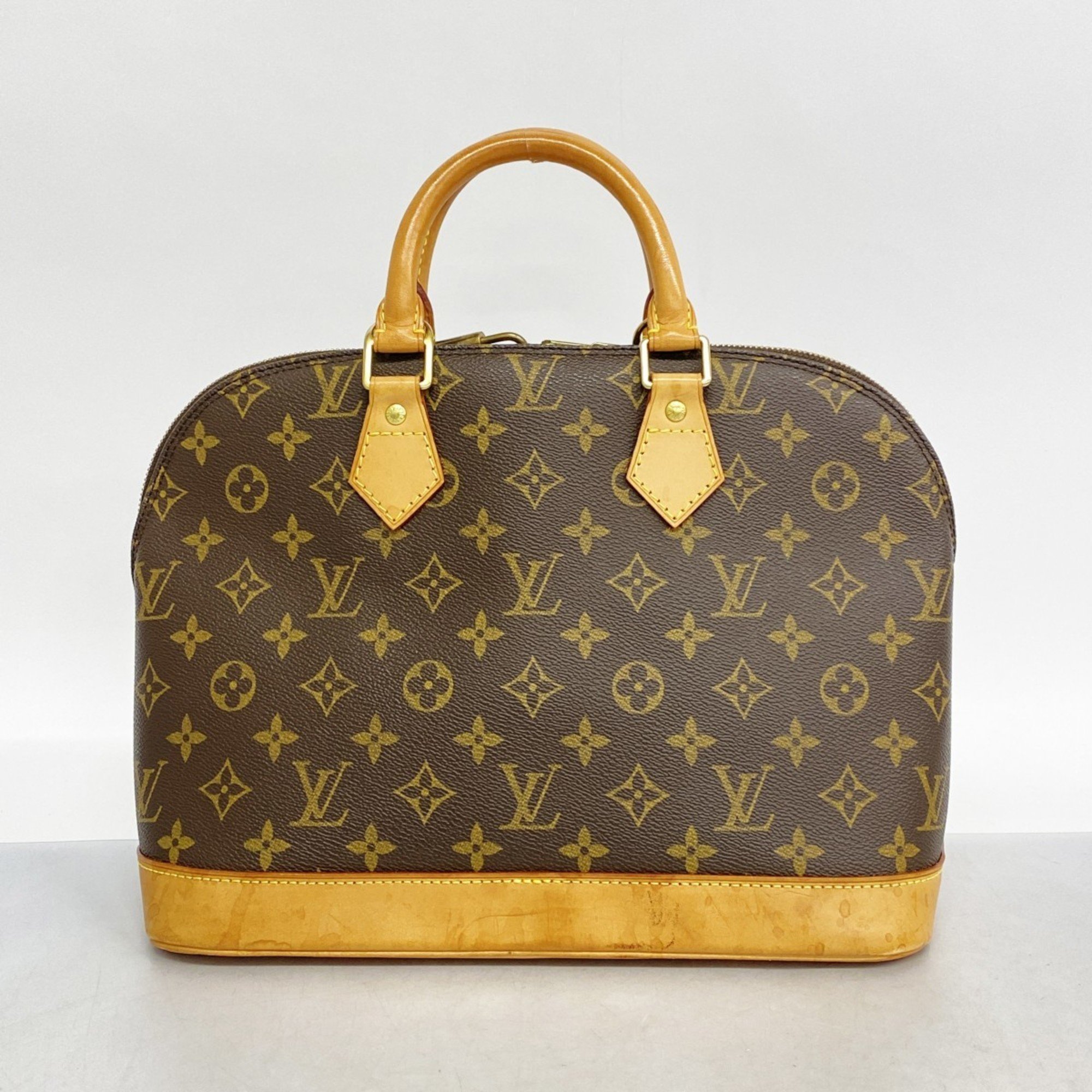 Louis Vuitton handbag Monogram Alma M51130 brown ladies