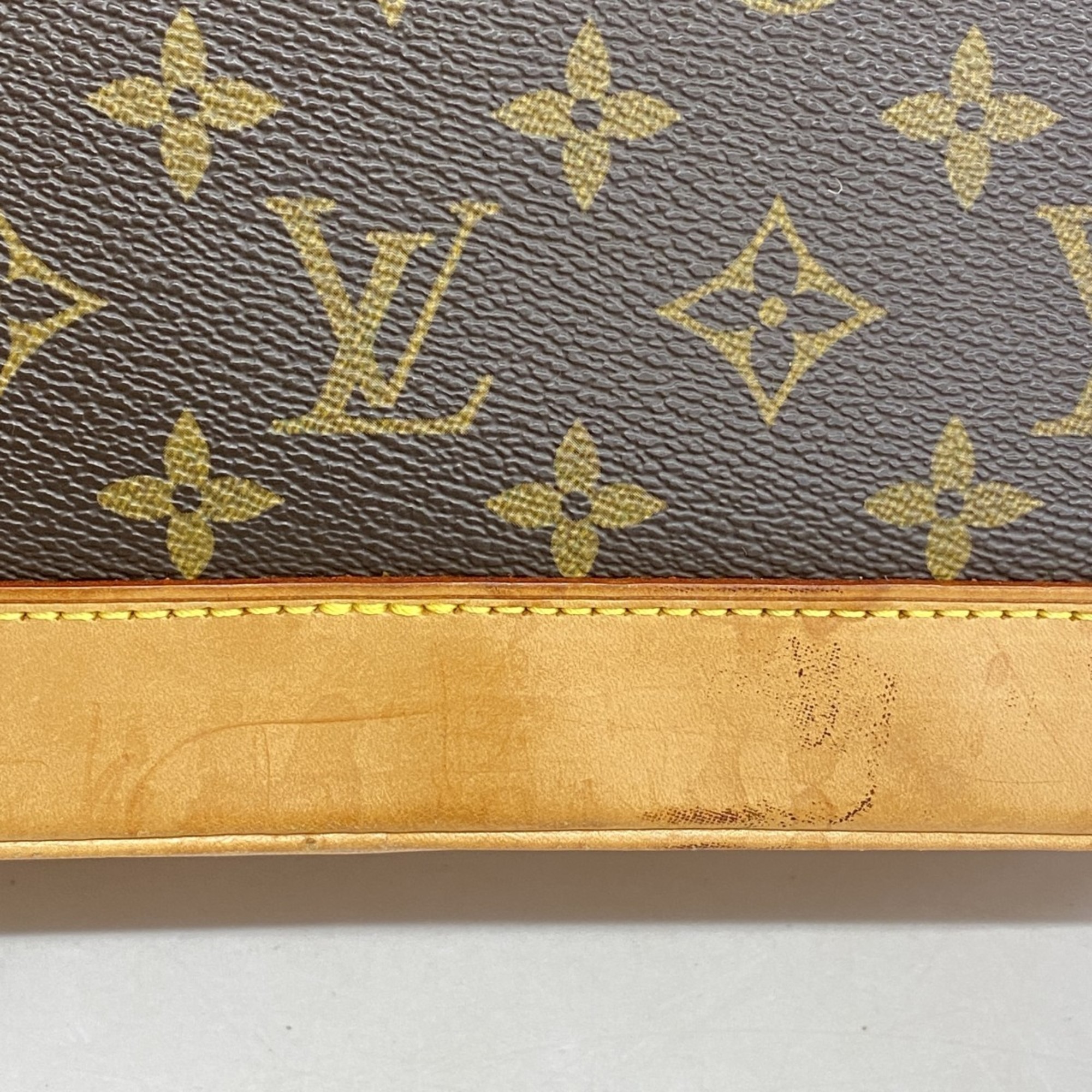 Louis Vuitton handbag Monogram Alma M51130 brown ladies