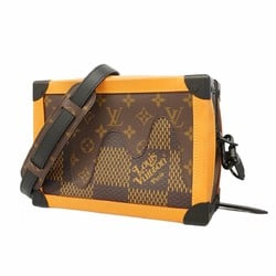 Louis Vuitton Shoulder Bag Damier Giant Soft Trunk N40381 Brown NIGO Collaboration Men's