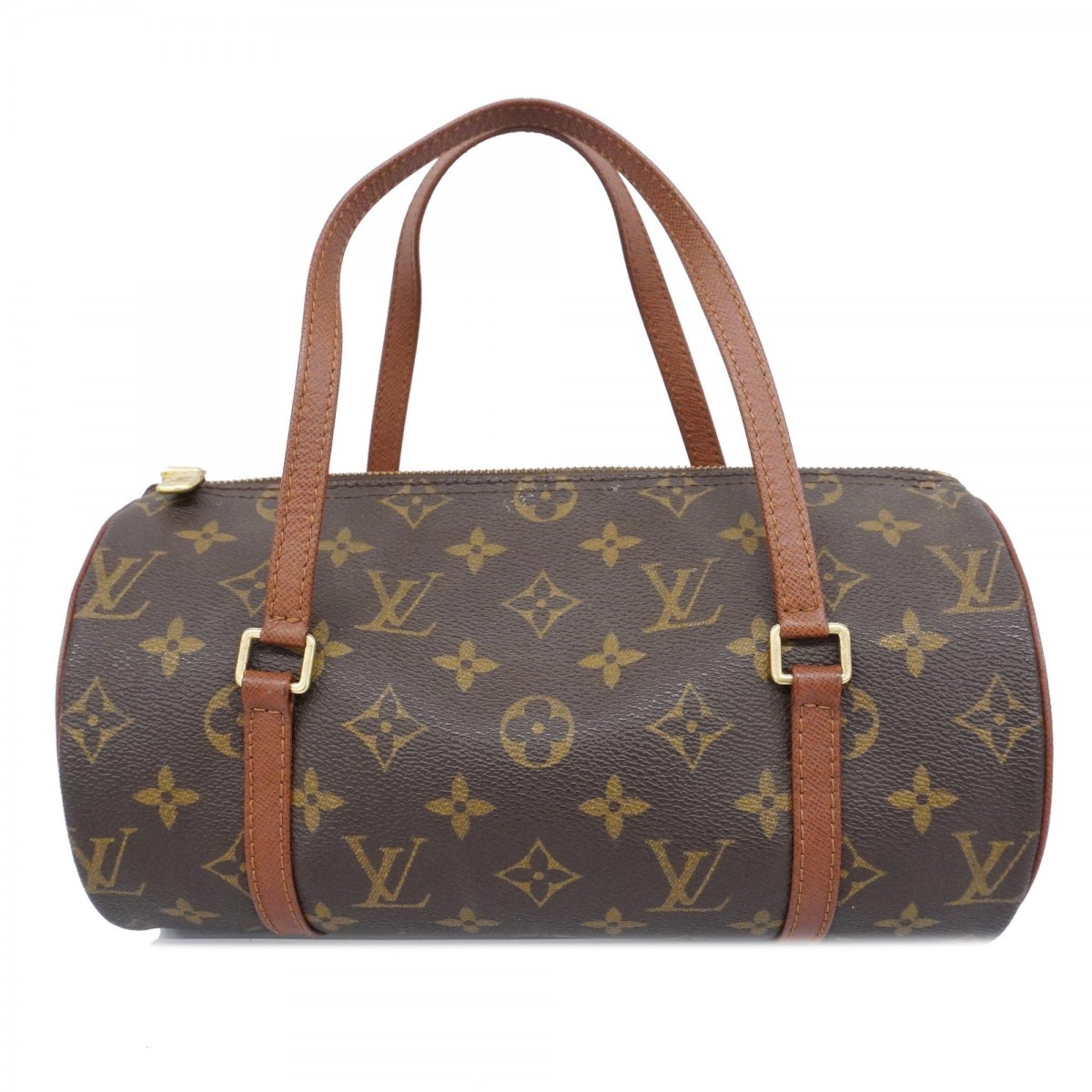 Louis Vuitton handbag Monogram Papillon 26 M51386 Brown ladies