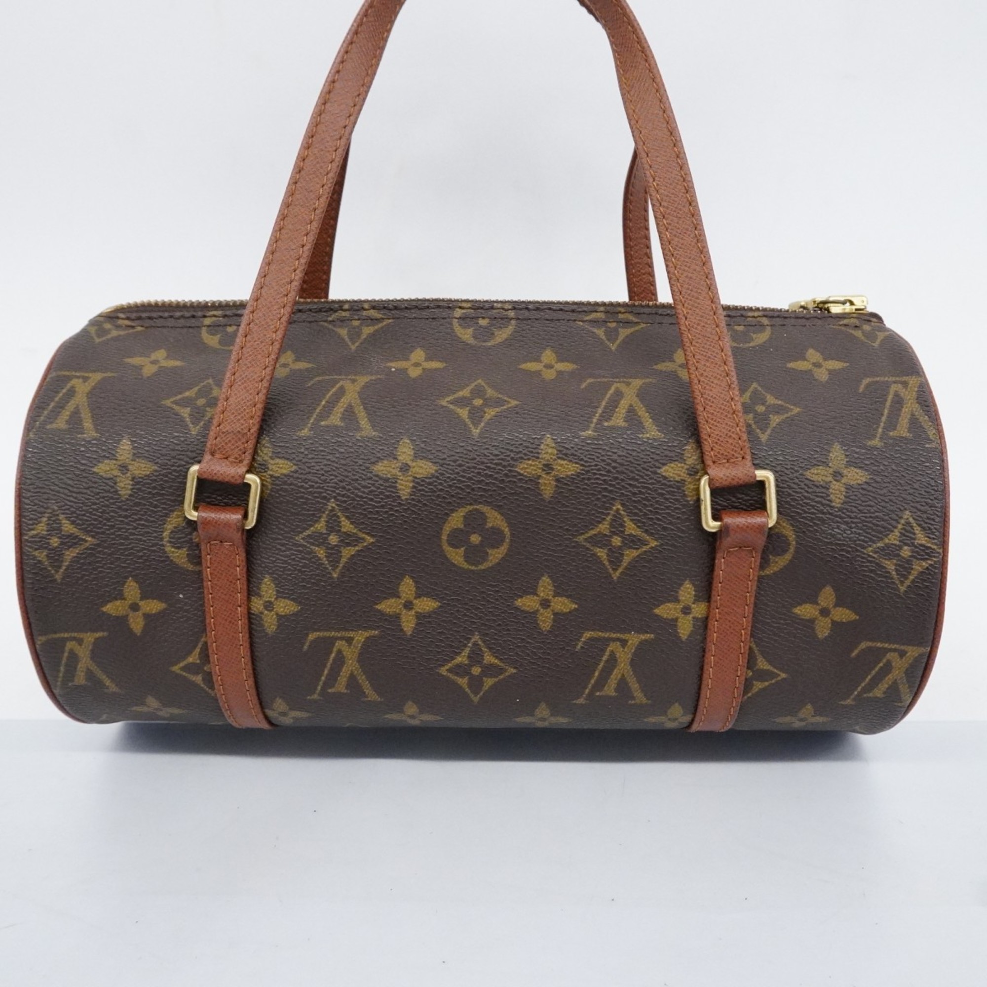 Louis Vuitton handbag Monogram Papillon 26 M51386 Brown ladies