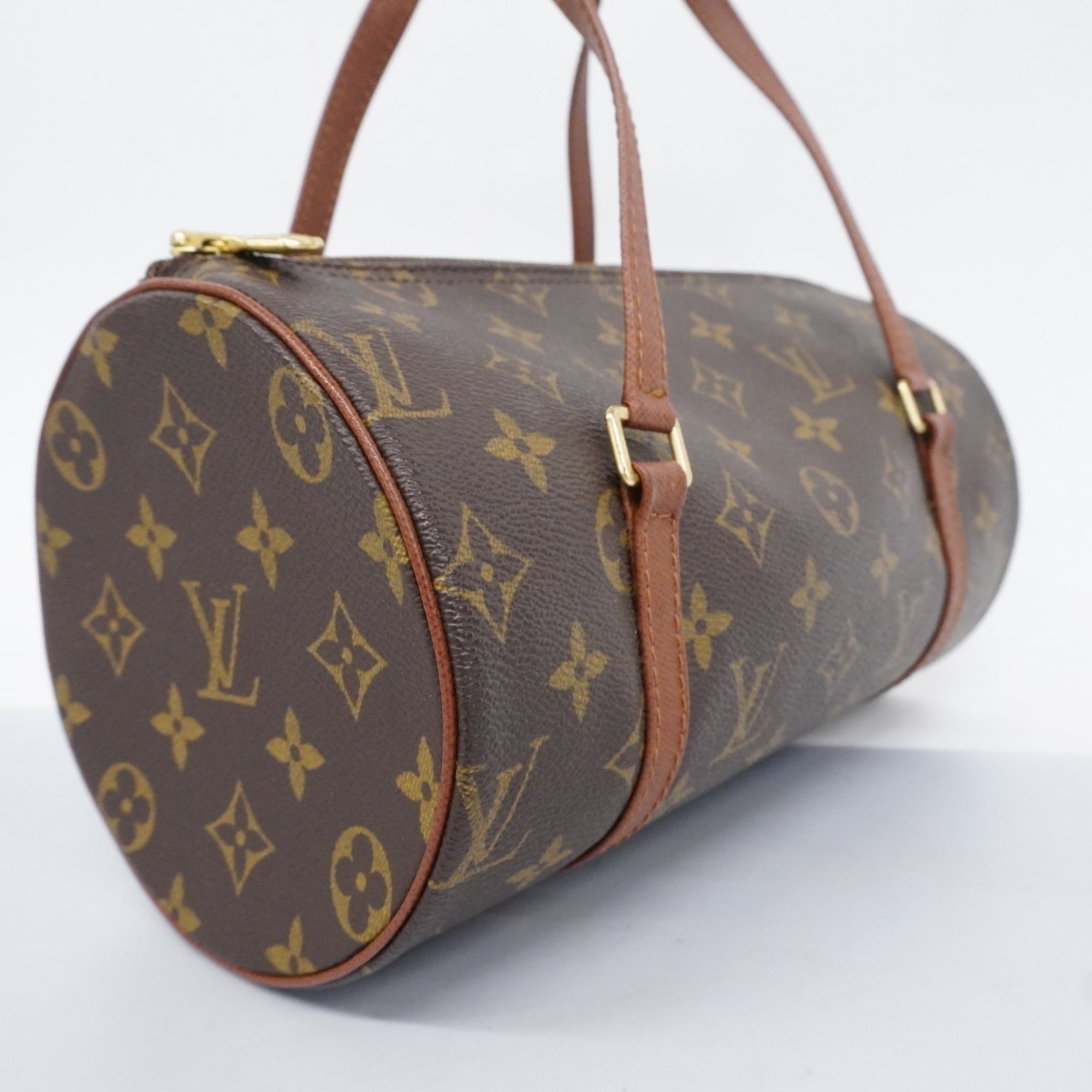 Louis Vuitton handbag Monogram Papillon 26 M51386 Brown ladies