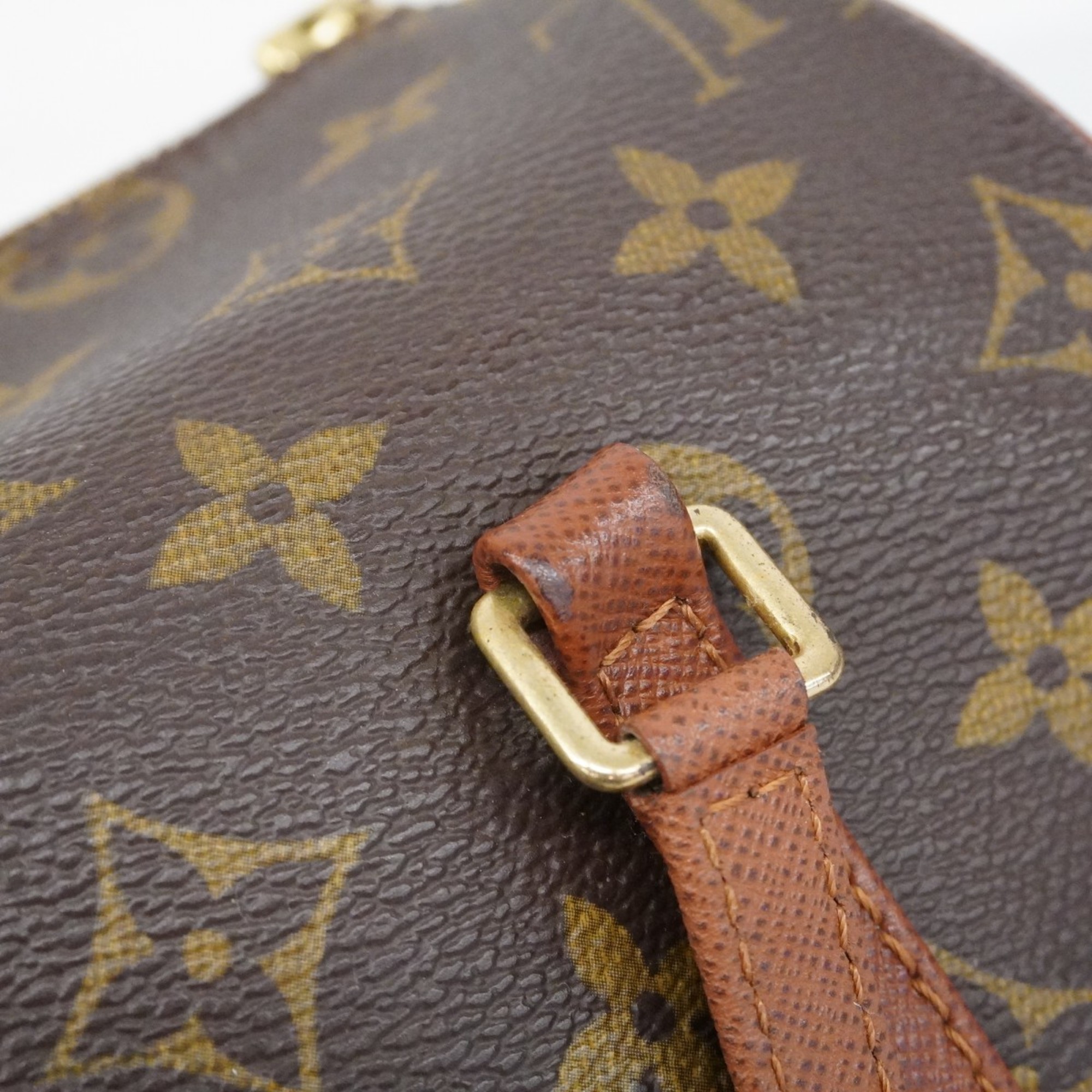 Louis Vuitton handbag Monogram Papillon 26 M51386 Brown ladies