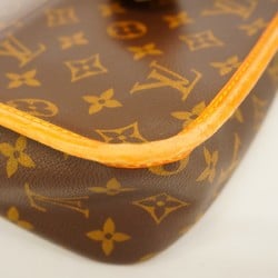 Louis Vuitton Shoulder Bag Monogram Sologne M42250 Brown Ladies