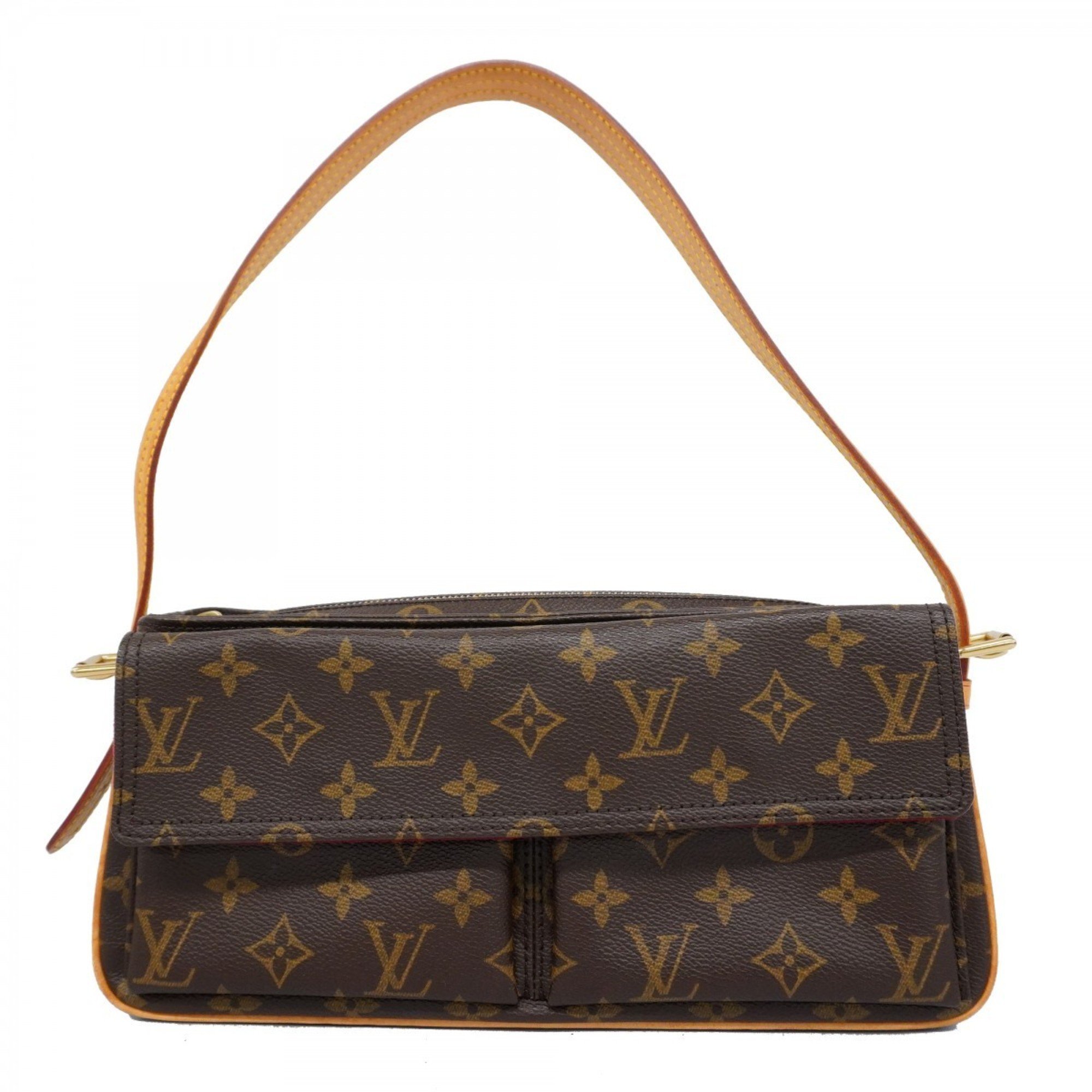 Louis Vuitton Shoulder Bag Monogram Vivacite MM M51164 Brown Women's